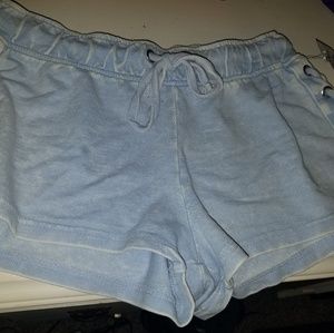 ⚠️DONATING 2/1⚠️Vanilla Star Velvety Side Tie Shorts